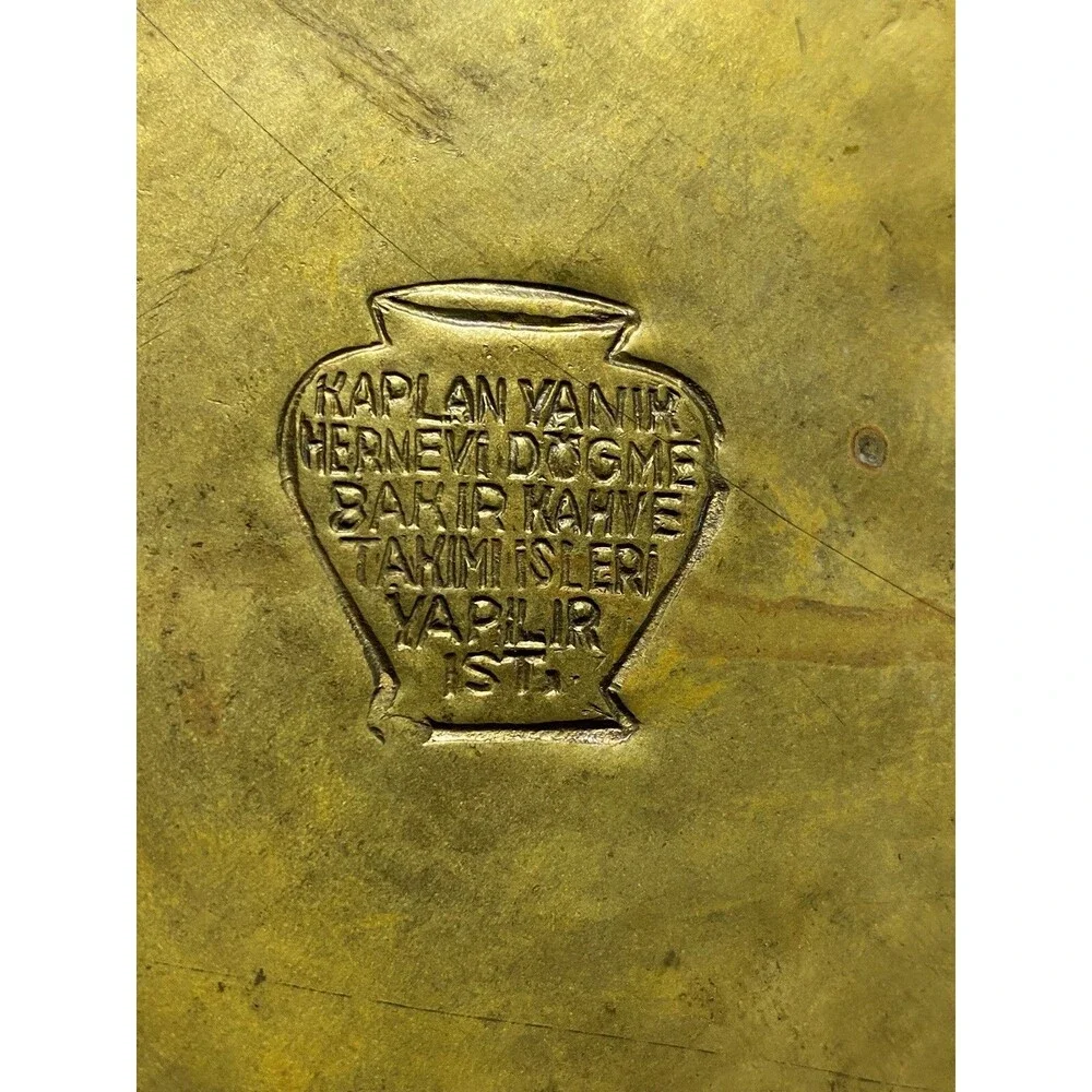 Brass Angel Candle Holders Jaipur? India Brutalist Style - 2 Qty. Heavy Brass